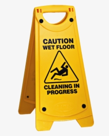 Wet Floor Sign - Traffic Sign, HD Png Download, Free Download