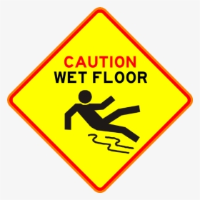 Wet-floor - Sign, HD Png Download, Free Download
