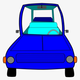 Clipart - Cartoon Car - Front View Cartoon Car Png, Transparent Png, Free Download