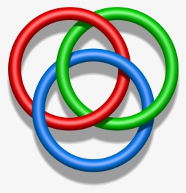 Ring Toss Clipart - Borromean Rings, HD Png Download, Free Download