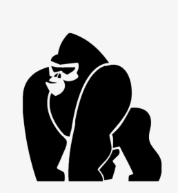 Banner Freeuse Alpha Vector Gorilla Skull - Gorilla Logo Png, Transparent Png, Free Download