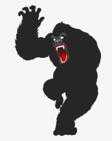 Gorilla King Kong Ape Primate - King Kong Vector Png, Transparent Png, Free Download