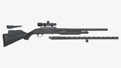 Mossberg 500 12 Gauge - Mossberg Shotgun With Scope Combo, HD Png Download, Free Download