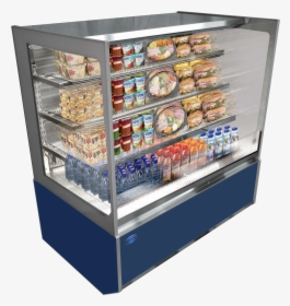 Federal Industries Itrss6034-b18 Italian Glass Refrigerated - Refrigerator, HD Png Download, Free Download