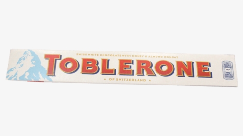 Toblerone Swiss Milk Chocolate With Honey & Almond - Toblerone, HD Png Download, Free Download