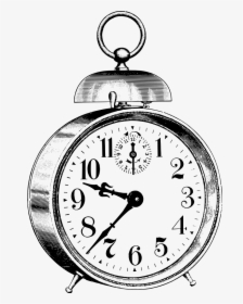Jpg Library Stock Old Alarm Medium Image Png - Table Clock Clip Art, Transparent Png, Free Download