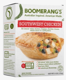 Southwest Chicken Left Side - Boomerang Pot Pie Chicken, HD Png Download, Free Download
