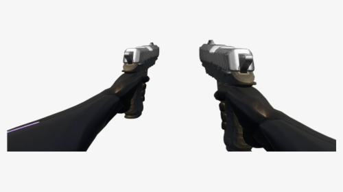 Two Types Of Dual Pistols First Person Angles Free - Transparent First Person Guns, HD Png Download, Free Download