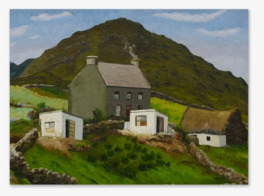 House On A Welsh Hillside, C - Painting, HD Png Download, Free Download