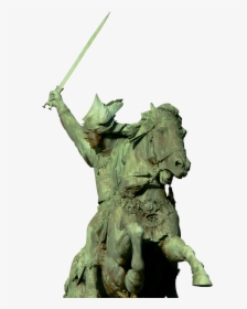 The Statue Of Vercingetorix By Bartholdi - Vercingetorix Statue, HD Png Download, Free Download