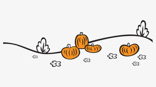 Pumpkins On A Hillside - Pumpkin, HD Png Download, Free Download