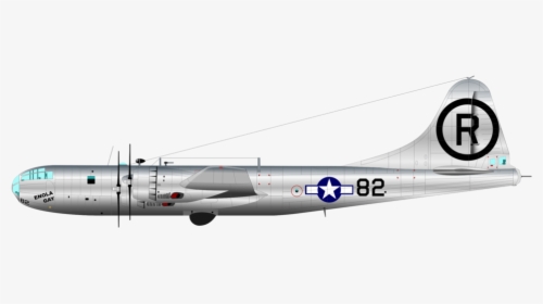 Propeller Driven Aircraft,fokker 50,flap - Boeing B-29 Superfortress, HD Png Download, Free Download