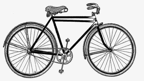 Car Trek Bicycle Corporation Vintage Mountain Bike - Vintage Bike Drawing, HD Png Download, Free Download