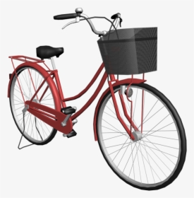 Ladies Bicycle Png, Transparent Png, Free Download