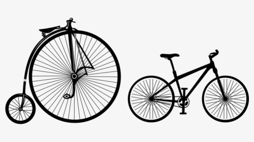 Penny-farthing, Bicycle, Old, New, Vintage, History - Create The Old Bikes, HD Png Download, Free Download