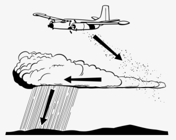 Cloud Seeding Clipart, HD Png Download, Free Download