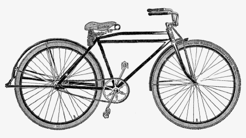 Antique Bicycle - Png Antique Bike, Transparent Png, Free Download