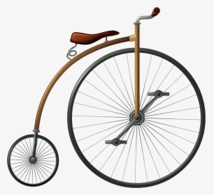 Bicycle Wheel Penny-farthing Big Wheel - Penny Farthing Wheel Png, Transparent Png, Free Download