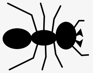 Insect Clipart Angry Ant - Dibujos De Hormigas Faciles, HD Png Download, Free Download