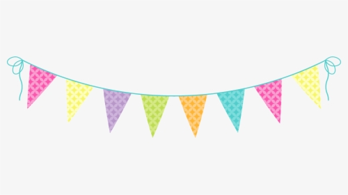 28 Collection Of Triangle Banner Clipart Png - Transparent Party Banner Clipart, Png Download, Free Download