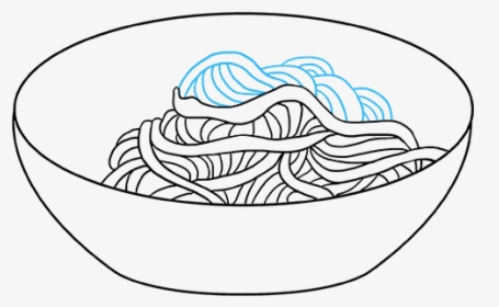 How To Draw Spaghetti - Sketch, HD Png Download, Free Download