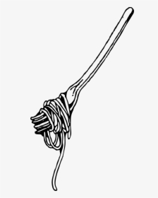 Fork With Spaghetti Svg Vector File, Vector Clip Art - Spaghetti Clip Art, HD Png Download, Free Download