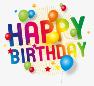 Happy Birthday Transparent Decoration, HD Png Download, Free Download