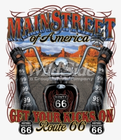 Main Street Of America Route - Poster, HD Png Download, Free Download
