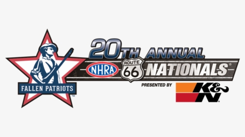 K&n Will Be Sponsoring The 20th Annual Nhra Route - Fallen Patriots, HD Png Download, Free Download