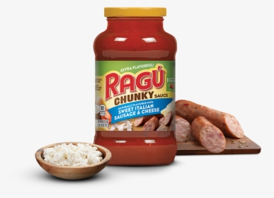 Ragu Chunky Sundried Tomato & Sweet Basil, HD Png Download, Free Download