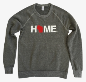Wi Home Champ Crew Neck Sweatshirt Red/white - Sweater, HD Png Download, Free Download