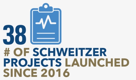 38 Schweitzer Projects Have Been Launched Since - Sign, HD Png Download, Free Download