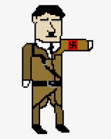 Hitler Pixel Art, HD Png Download, Free Download