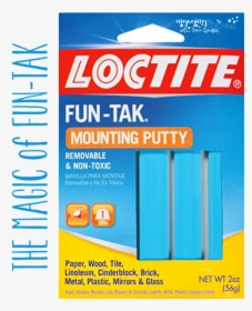 Fun-tak Mounting Putty , Png Download - Loctite, Transparent Png, Free Download