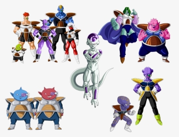 Frieza And His Elites - Frieza Minions, HD Png Download, Free Download
