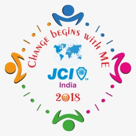 High Quality 2018 Jci India Theme Logo , Png Download, Transparent Png, Free Download