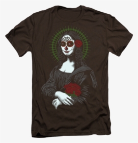 Muerte Mona - Monalisat Shirt, HD Png Download, Free Download