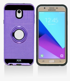 Samsung Galaxy J7 Star/refine/ Mm Ring Stand Case Purple, HD Png Download, Free Download