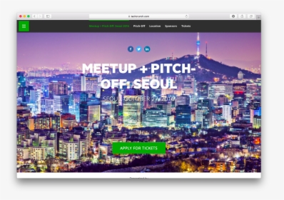 Tcseoul - Skyline Seul, HD Png Download, Free Download