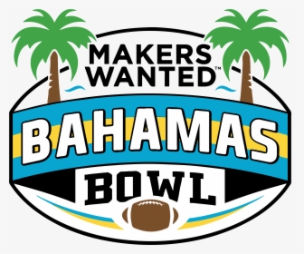 Bahamas Bowl Logo - Makers Wanted Bahamas Bowl, HD Png Download, Free Download
