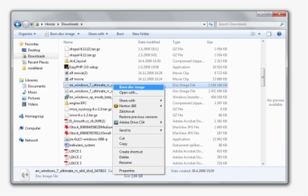 Windows 7 File Manager - Windows Live Movie Maker Folder, HD Png Download, Free Download
