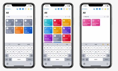 Examples Of Shortcuts That Can Be Found With Launchcuts - Ios 13.3 Update, HD Png Download, Free Download