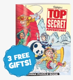 3-month Top Secret Adventures Subscription - Top Secret Adventures Pdf, HD Png Download, Free Download