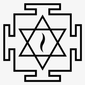 Yantra Self R Clipart - Transparent Jewish Star Clipart, HD Png Download, Free Download