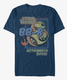 Star Wars Bb 8 Astromech Droid T Shirt - Cartoon, HD Png Download, Free Download