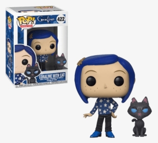 Coraline Funko Pop With Cat, HD Png Download, Free Download