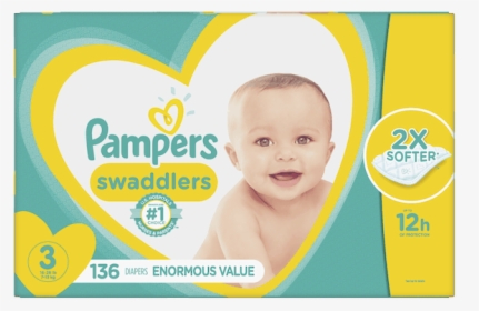 Pampers Swaddlers Size 3, HD Png Download, Free Download