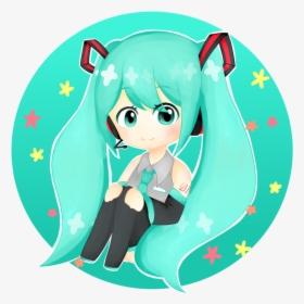 Miku♪ - Cartoon, HD Png Download, Free Download