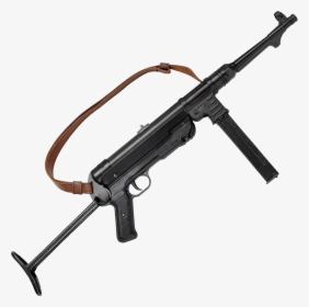 Mp 40 Png - Ww2 German Submachine Guns, Transparent Png, Free Download