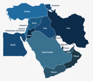 Middle East Map Icon, HD Png Download, Free Download